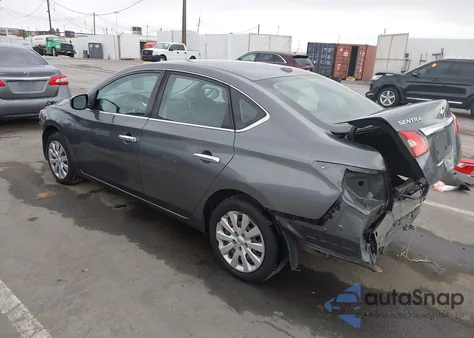 2017 Nissan Sentra Sv z USA, uszkodzony, nr VIN 3N1AB7AP4HL695393